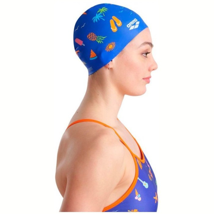Шапочка для плавания Arena Print 2 Cap SS24 257