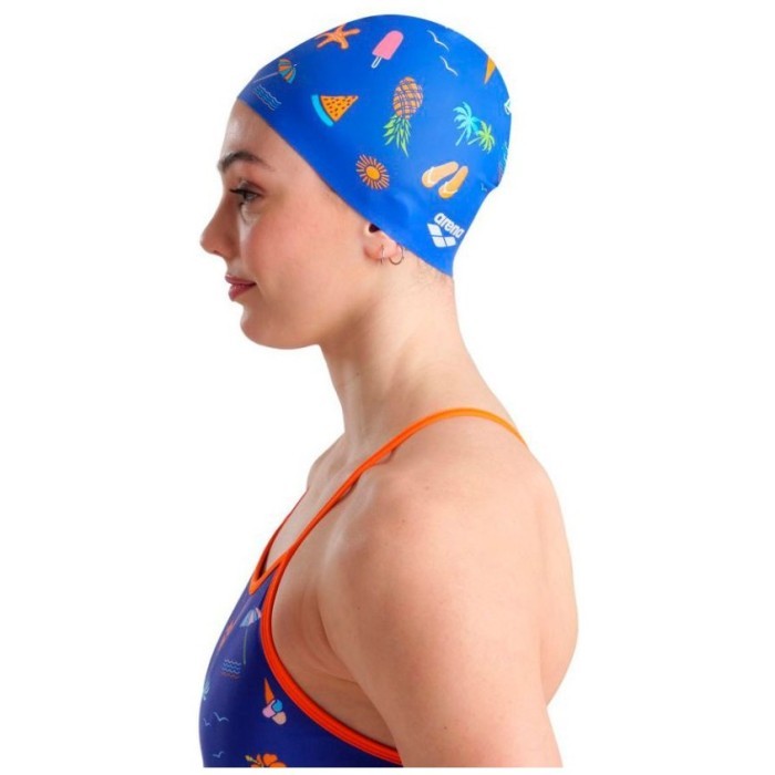 Шапочка для плавания Arena Print 2 Cap SS24 257