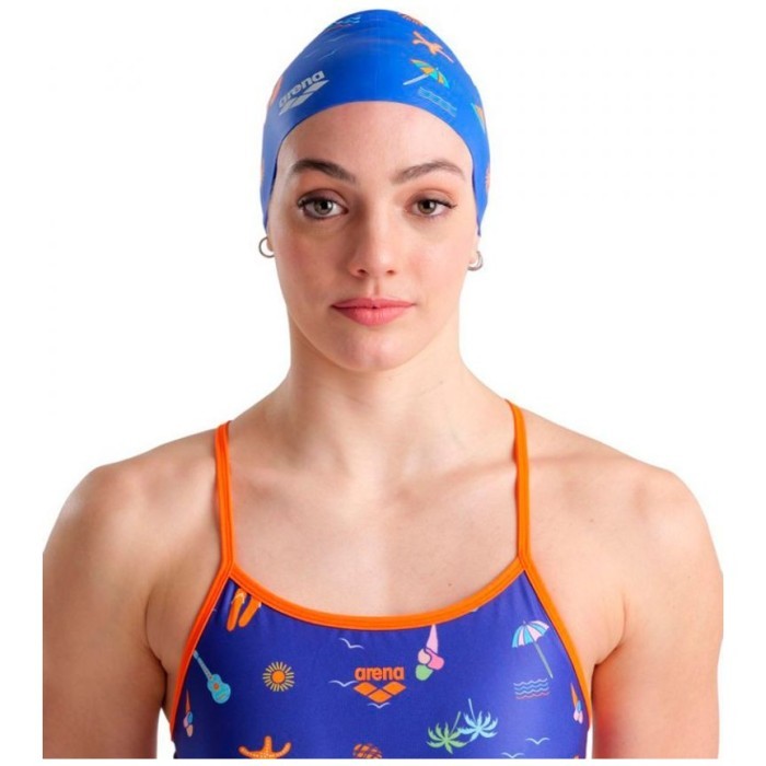 Шапочка для плавания Arena Print 2 Cap SS24 257