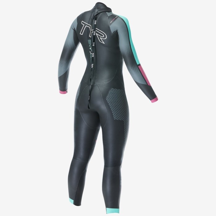 Гидрокостюм TYR Wetsuit Female Hurricane Cat 5 737 Черный