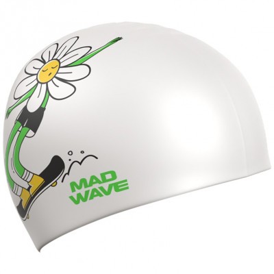 Madwave Юниорская силиконовая шапочка Daisy
