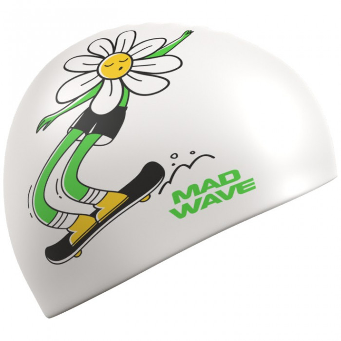 Madwave Юниорская силиконовая шапочка Daisy