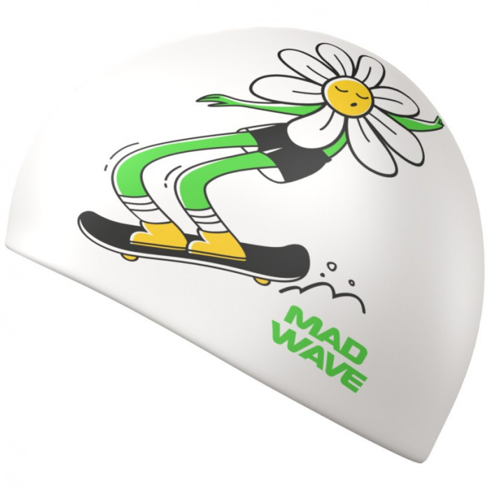 Madwave Юниорская силиконовая шапочка Daisy