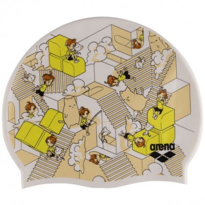 Шапочка для плавания детская ARENA PRINT JR fantasize