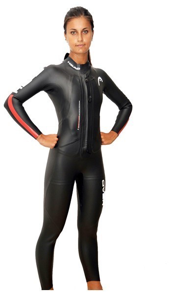 Гидрокостюм HEAD SWIMRUN BASE, Женский, неопр.4/2мм. Гладкий внешн./Нейлон внутри