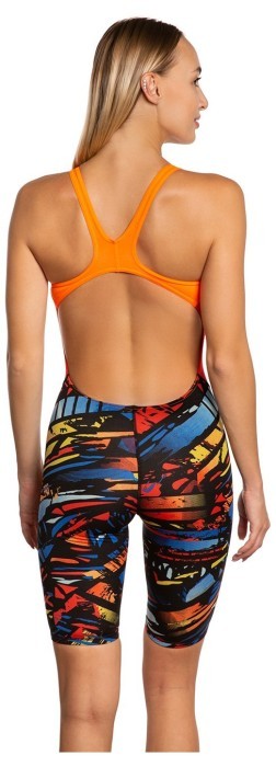 Madwave Женский купальник спортивный антихлор Kneeskin PBT H0