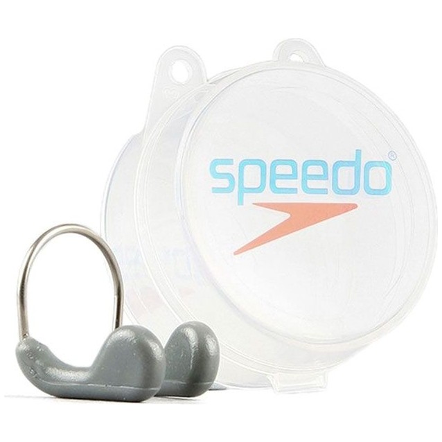Зажим для носа Speedo Competition Noseclip серый