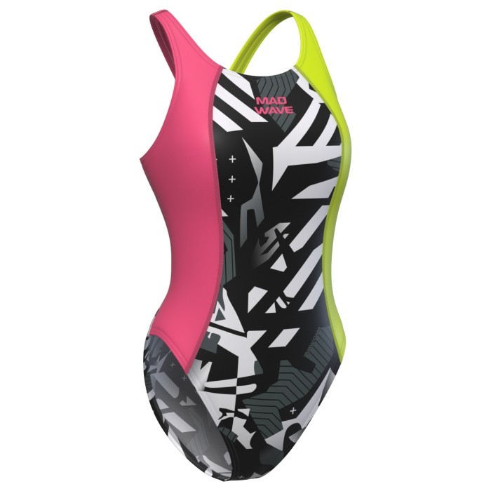 Женский купальник спортивный антихлор  Madwave Salut PBT A3