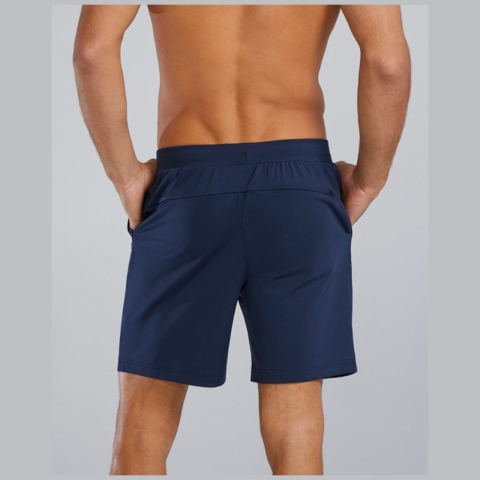 Шорты TYR Elevation Men's Tech Short 7&quot; - Solid 933 Синий
