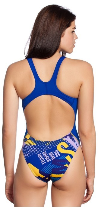 Madwave Женский купальник спортивный антихлор Salut PBT A4