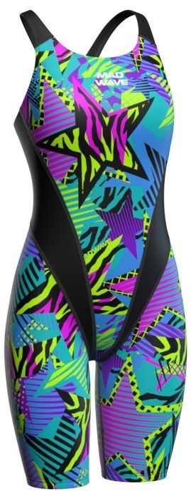 Madwave Женский купальник спортивный антихлор Kneeskin PBT O3