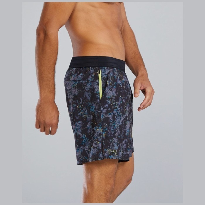 Шорты TYR Men's Hydrosphere Lined 7&quot; Unbroken Shorts - Jasper