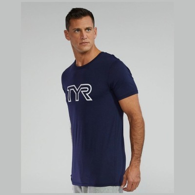Футболка TYR Men&#039;s Ultrasoft Lightweight Big Logo