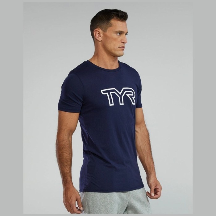 Футболка TYR Men's Ultrasoft Lightweight Big Logo