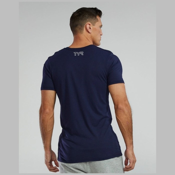 Футболка TYR Men's Ultrasoft Lightweight Big Logo