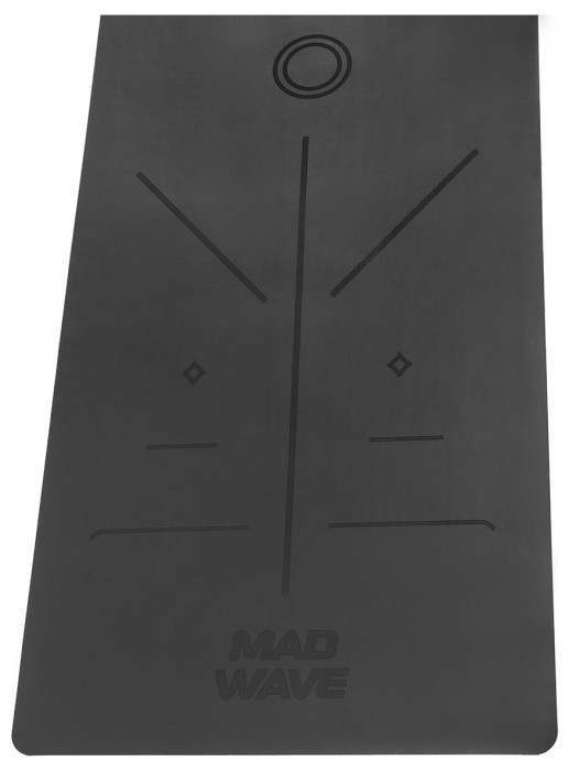 Madwave Коврик для йоги Yoga mat PU rubber