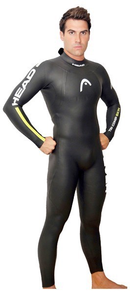 Гидрокостюм HEAD TRICOMP SKIN, Мужской, неопр.4/3/2мм. Гладкий внешн./Нейлон внутри