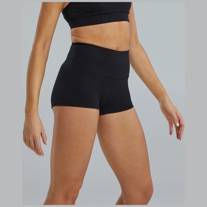 Шорты с высокой талией  TYR Womens's Base Kinetic High-Rise Short Solid
