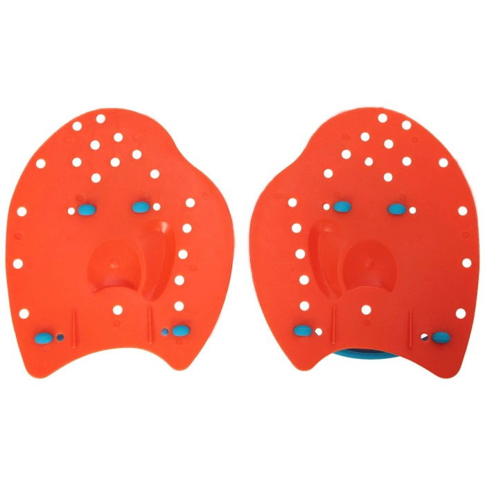 Лопатки для плавания Mako Paddles оранжевый