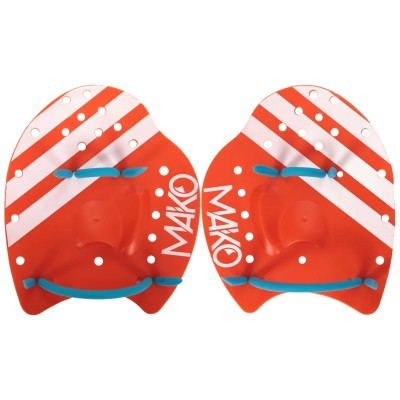 Лопатки для плавания Mako Paddles оранжевый