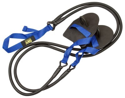 Тренажер резина Dry swimming с лопатками (легкая, средняя, тяжелая нагрузки)