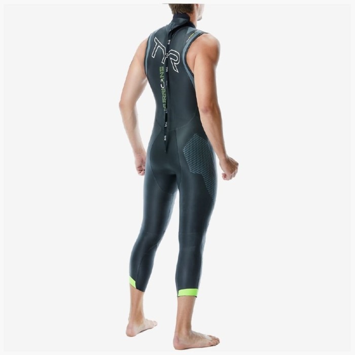 Гидрокостюм без рукавов TYR Sleeveless Wetsuit Male Hurricane Cat 5 576 Черный