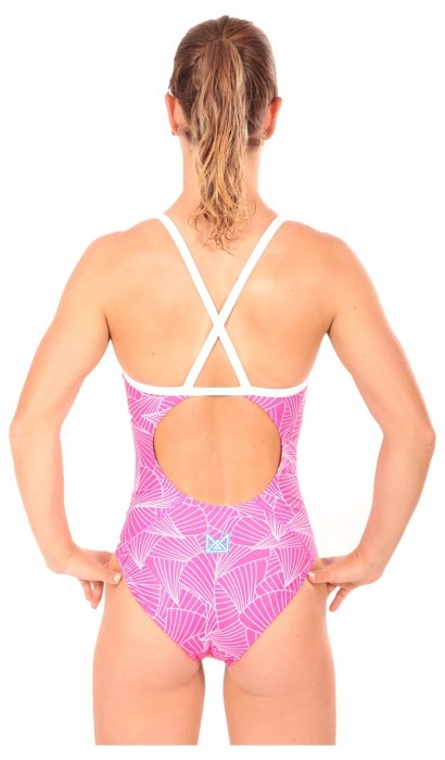 Купальник слитный Mako Nereid Curves Pink