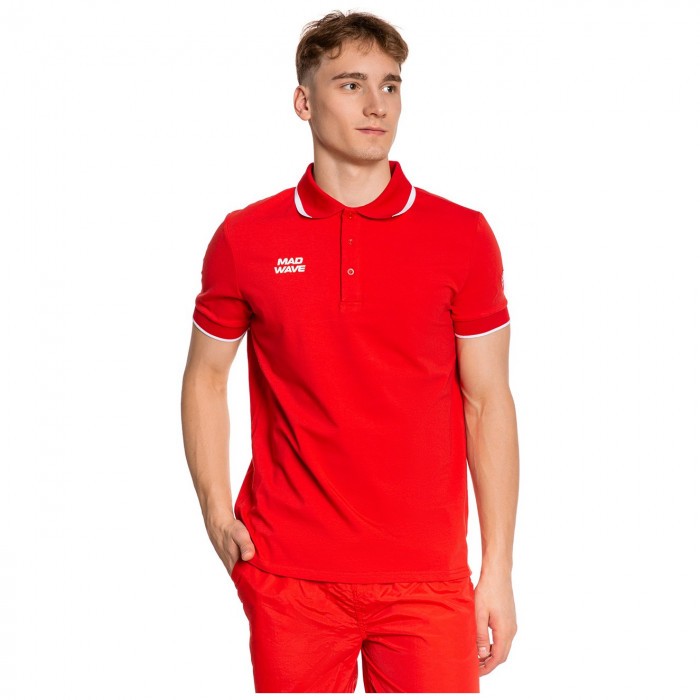 Madwave Футболка поло Polo MW stretch adult coach