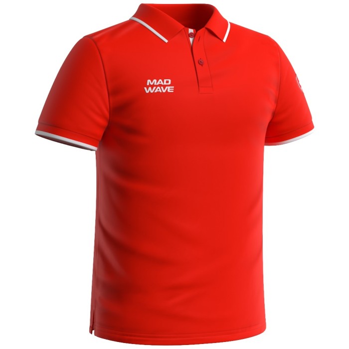 Madwave Футболка поло Polo MW stretch adult coach