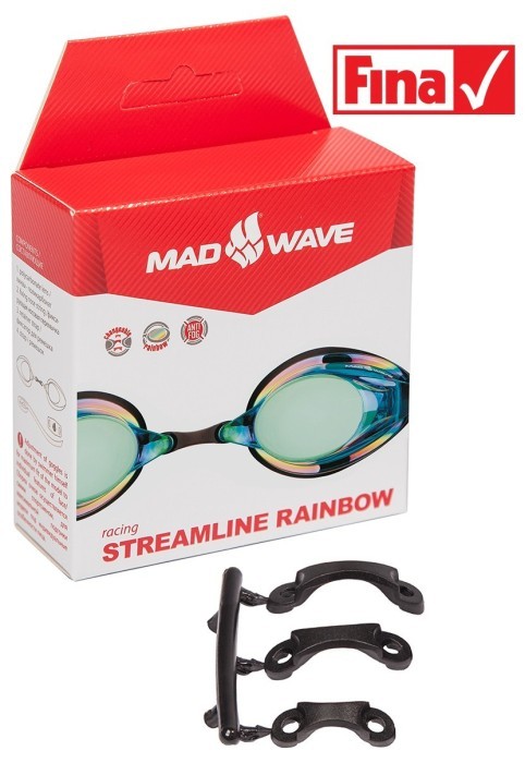 Madwave Стартовые очки Streamline rainbow