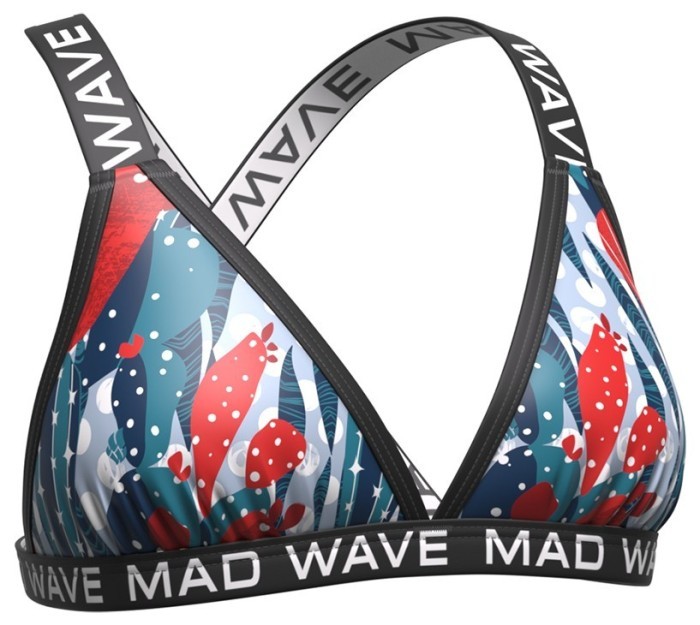 Женский купальник спортивный антихлор (раздельный)  Madwave Fancy Top PBT B2