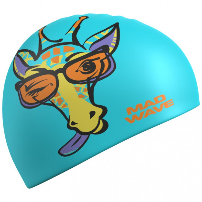 Madwave Юниорская силиконовая шапочка Giraffe