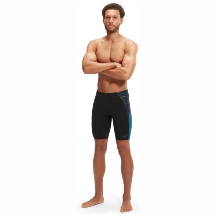 Плавки мужские Speedo Eco Endurance+ Splice Jammer черный/синий