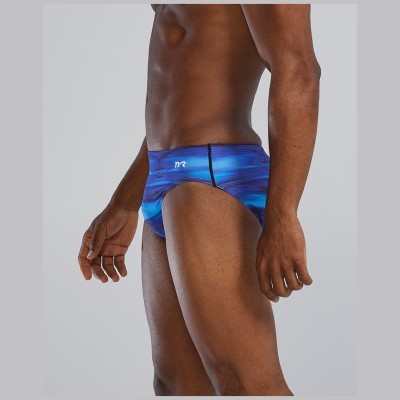 Плавки TYR Technowave Brief Durafast Lite 420 Голубой