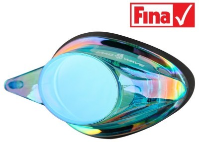 Madwave Линза с диоптриями для плавательных очков Streamline+ rainbow left