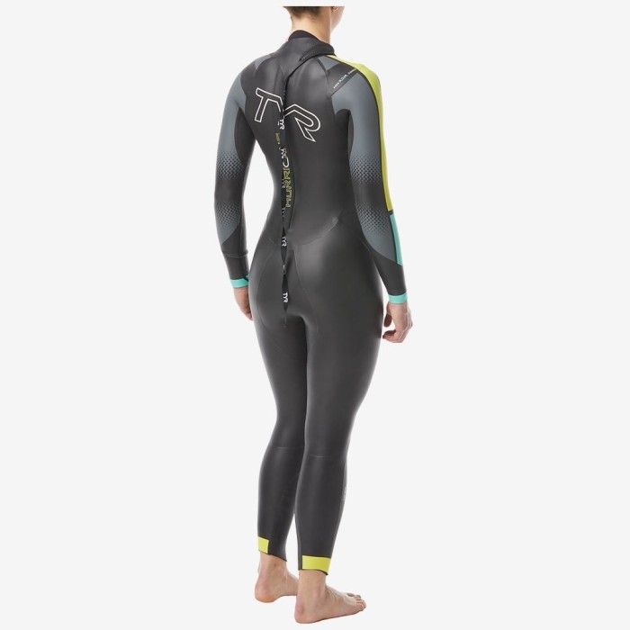 Гидрокостюм TYR Wetsuit Female Hurricane Cat 2 766 Черный