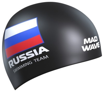 Madwave Силиконовая шапочка Swimming team