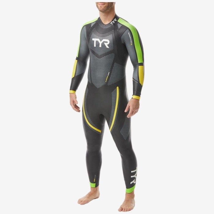 Гидрокостюм TYR Wetsuit Male Hurricane Cat 5 576 Черный