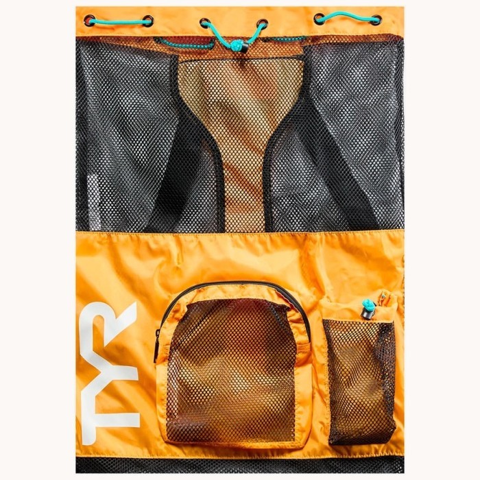 Рюкзак для аксессуаров TYR Big Mesh Mummy Backpack 810 Оранжевый