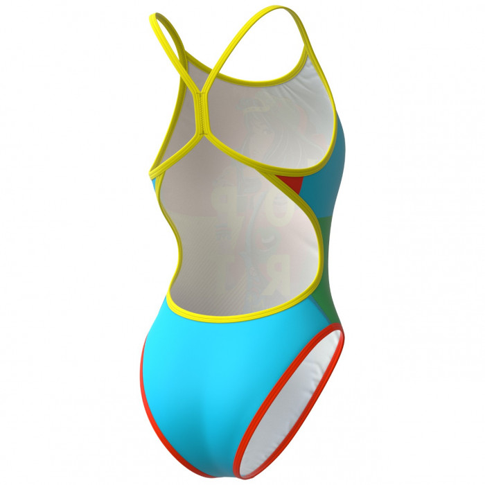 Юниорский купальник спортивный антихлор  Madwave Duo Junior D2