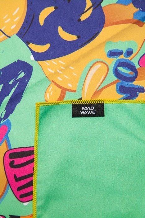 Madwave Полотенце из микрофибры Microfiber towel Llama