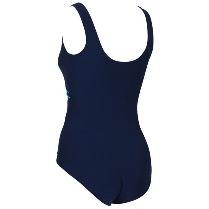 Купальник слитный с чашечками ZOGGS Macmasters Scoopback синий/белый (BLWH)