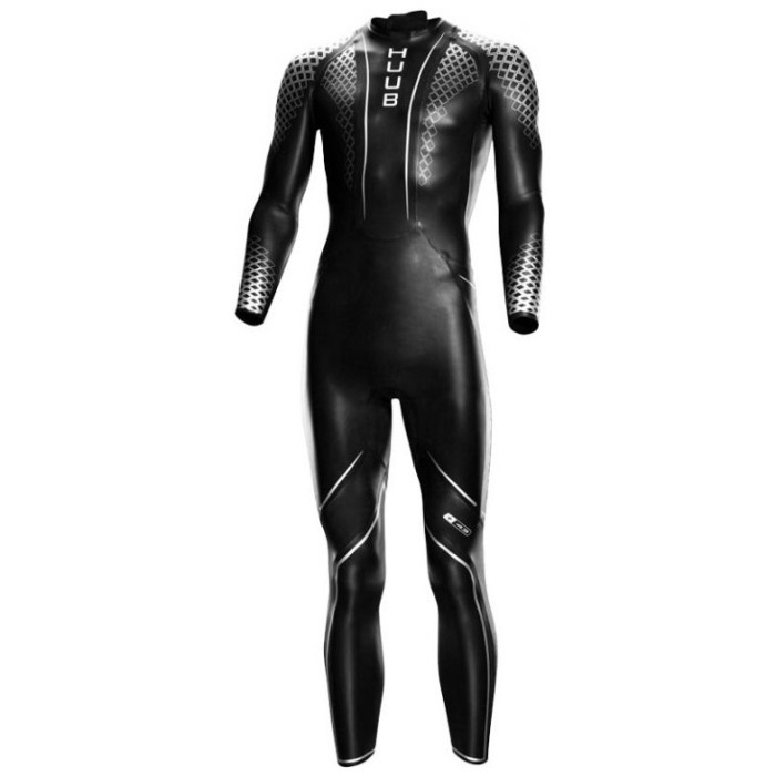Гидрокостюм для открытой воды мужской HUUB Lurz Open Water , 3/5 мм черный