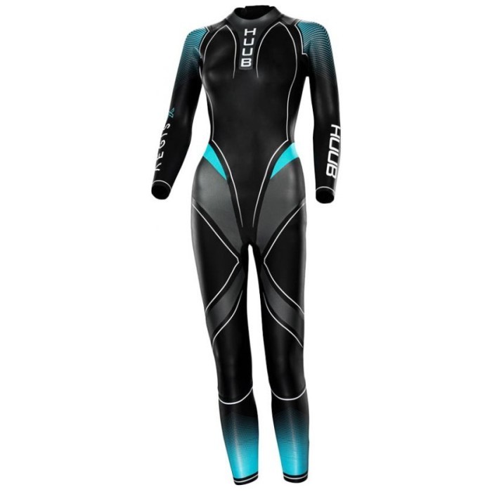 Гидрокостюм для триатлона и открытой воды женский HUUB Aegis X, 3/3 мм черный