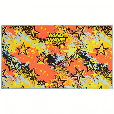 Madwave Полотенце из микрофибры Microfiber towel Stars