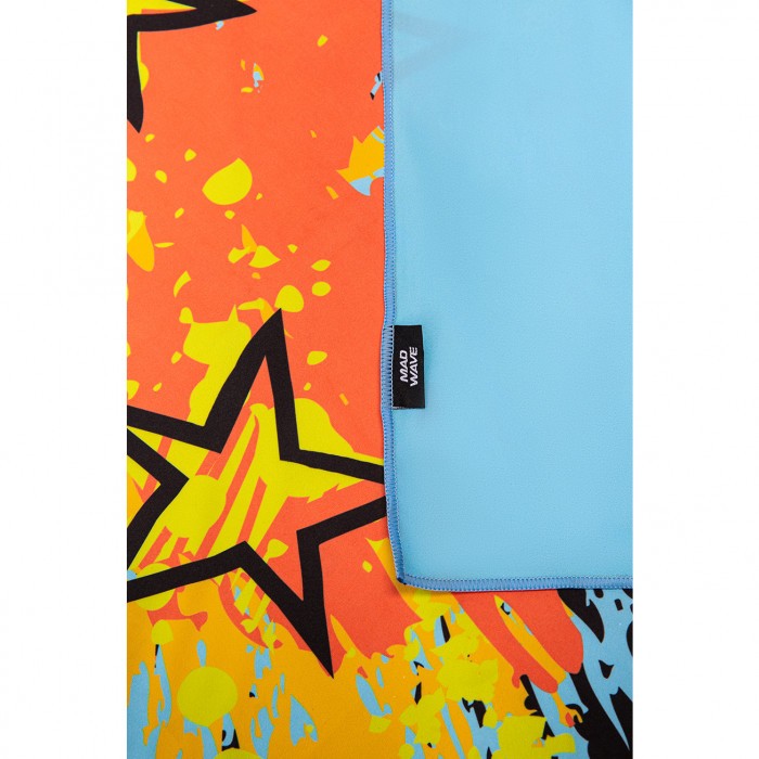 Madwave Полотенце из микрофибры Microfiber towel Stars