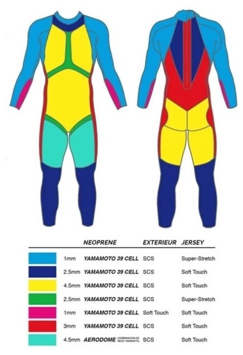 Гидрокостюм Mako Nami 3.0 мужской