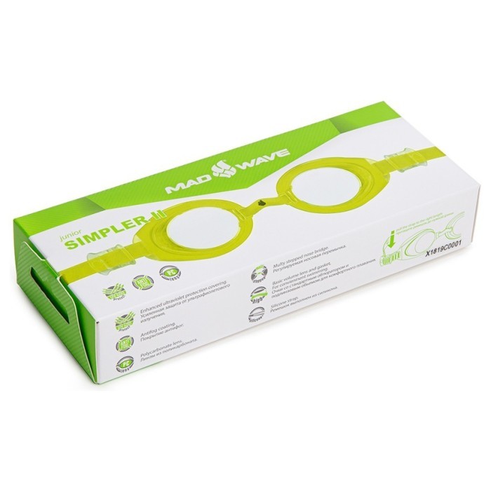 Madwave Очки для плавания юниорские Simpler II junior