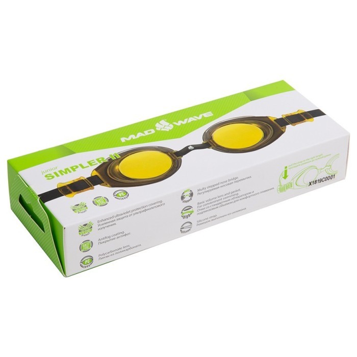 Madwave Очки для плавания юниорские Simpler II junior
