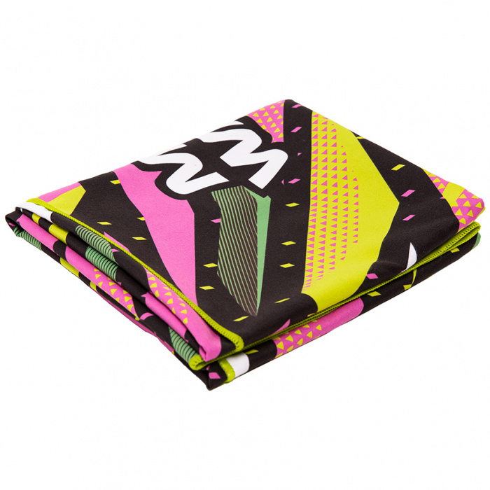 Madwave Полотенце из микрофибры Microfiber towel Stripes